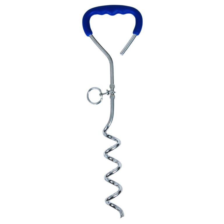 Collars, Leashes & Harnesses 24167.ap blue easyturn dog containment stake lg 2.jpg